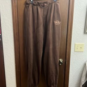 Boys Lie chocolate brown sweatpants, size XXL, NWOT